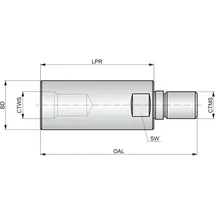 dormer pramet zn d. sandvik tooling deutschland gmbh Fräseraufnahme ISO AT.M16-IHA.M12.040 Grundkörper-D. 29 mm