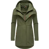 Ragwear Softshellmantel Ybela in grün EU L