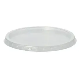 Papstar Starpak Deckel für Verpackungsbecher, PP rund Ø 10,1 cm 0,8 cm transparent