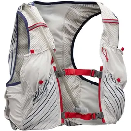 Nathan Pinnacle 12l Trinkweste - Vapor Grey / Ribbon Red - L