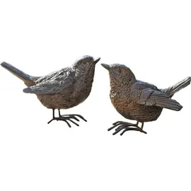 Boltze Vogelfigur Spatz 6 cm Braun