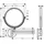 Hansgrohe Axor Universal Circular Wandmontage, mattschwarz