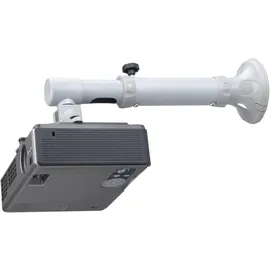 NeoMounts BEAMER-W050SILVER Beamer-Wandhalterung Neigbar, Drehbar Wandabstand (max.): 47 cm Silber