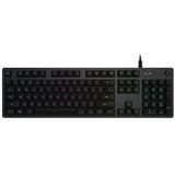 Logitech G512 RGB Gaming Tastatur GX Red US carbon 920-009370