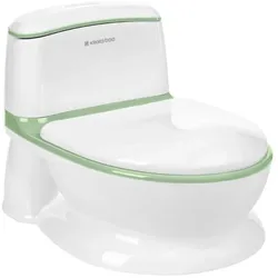 Kikkaboo Kindertöpfchen-Toilette Flushy, rutschfest, Musik, Toilettenpapierfach grün