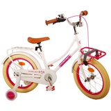 TPFSports Excellent Kinderfahrrad - Mädchen - 16 Zoll - Rücktritt + Handbremse - Weiß