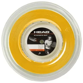 Head Racket Head Synthetic gut (200M Reel) Tennis-Saite, Gold, 1.25 mm / 17 g