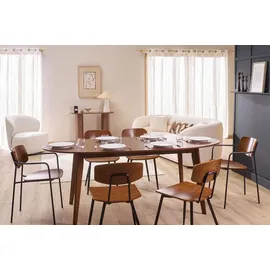 miliboo Marik 150 x 76 x 90 cm Nussbaum