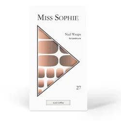 Miss Sophie Nail Wraps for pedicure Nageldesign 