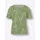 Classic Basics Rundhalsshirt CLASSIC BASICS "Kurzarm-Shirt", Damen, Gr. 40, grün (oliv, reseda, bedruckt), 100% Baumwolle, gemustert, mehrfarbig, Rundhals, Shirts Rundhalsshirt
