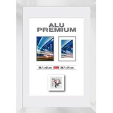 The Wall - the art of framing AG Aluminiumrahmen Quattro silber, 42 x 29,7 cm