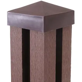 Mendler WPC-Pfosten 240 x 0 cm Braun