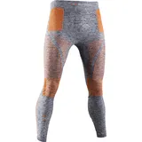 X-Bionic Energy Accumulator 4.0 Baselayer-hose - Grey Melange / Orange - 2XL