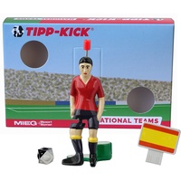TIPP-KICK Spanien-Box I Original Set Spanien-Star-Kicker & Spanien-Soundchip in der Torwandbox I Figur Spiel I Zubehör