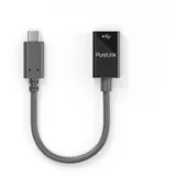 PureLink USB-C auf USB-A Adapter 0,1 m Schwarz