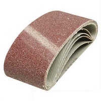 Silverline 870507 Schleifbänder, 65 x 410 mm, 5er-Pckg. 120er-Körnung