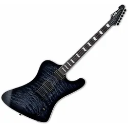 ESP LTD Phoenix-1000 QM STBLKSB See Thru Black Sunburst