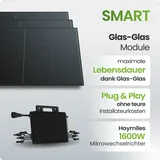 Tepto 1365Wp Balkonkraftwerk Smart mit Hoymiles Mikrowechselrichter