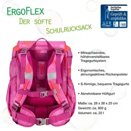 DerDieDas ErgoFlex 5-tlg. Roses
