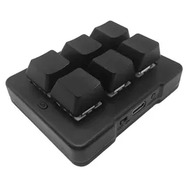 docooler 6-Tasten-Tastatur mechanisch DE