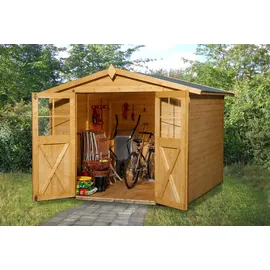 Weka Gartenhaus 316 2,54 x 2,50 m lasiert
