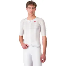 Castelli Aero Race 8S Radtrikot Herren weiß - weiß