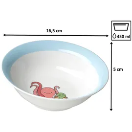 Ritzenhoff & Breker Unterwasserwelt Kindergeschirr-Set 3-tlg. bunt