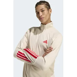adidas STADIUM 3-STREIFEN Trainingsanzug Beige S