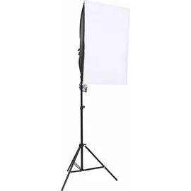 vidaXL Fotostudio-Set mit Beleuchtung, Hintergrund und Reflektor