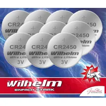 Wilhelm CR2450 3V 600 mAh 10 St.
