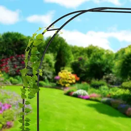 Relaxdays Rosenbogen 210 x 280 cm Schwarz