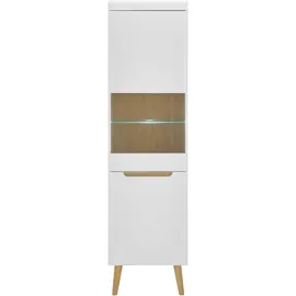 Home Affaire Vitrine Torge 53 x 40 x 197 cm Weiß