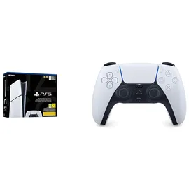 Sony PlayStation 5 Slim Digital Edition + 2. DualSense Wireless-Controller