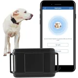 Winnes Halsband GPS ohne Abonnement für Hunde, GPS-Tracker, 4G, Anti-Uguguge, Anti-Verlust, GPS, Tracker wasserdicht für Hunde TK919 Pro