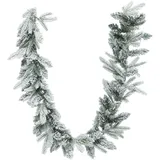 Atmosphera Girlande aus verschneiten Tannenzweigen, 180 cm