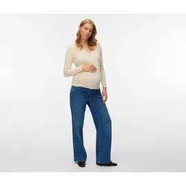 MAMA LICIOUS Mamalicious 2er Pack Top 2-P Noos, Birch, Large - Damen - Gr. L