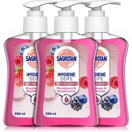 Sagrotan Handseife Brombeere und Waldfrüchte 3 x 250 ml