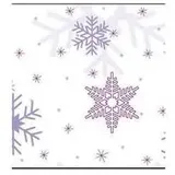 Ursus Transparentpapier 115 g/qm A4 25 Blatt Classic Christmas flieder/brombeer
