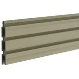 Traumgarten System NEO Platinum Einzelprofil 15 x 2 x 178 cm Taupe-Grau