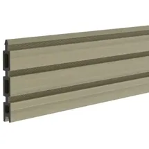 Traumgarten System NEO Platinum Einzelprofil 15 x 2 x 178 cm Taupe-Grau