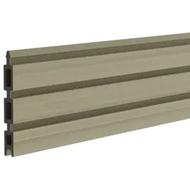 Traumgarten System NEO Platinum Einzelprofil 15 x 2 x 178 cm Taupe-Grau