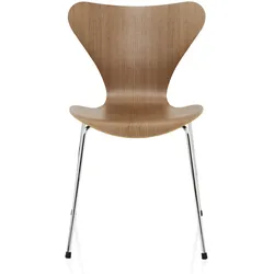 Fritz Hansen - Serie 7 Stuhl, Chrom / Walnuss natur