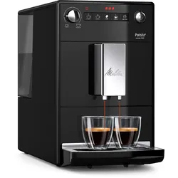 MELITTA Kaffeevollautomat "Purista F230-101, silber/schwarz", schwarz, B:20cm H:30,3cm T:45,5cm, Kaffeevollautomaten, Lieblingskaffee-Funktion, kompakt & extra leise