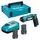 Makita DF012DSJ inkl. 2 x 1,5 Ah + Schnellladegerät + Makpac
