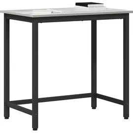 vidaXL Tisch Graues Sonoma 100 x 50 x 76,5 cm