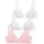 PETITE FLEUR Bralette-BH Damen 2xweiß+1xrosa Gr.80B