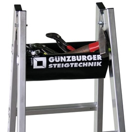 Günzburger MUNK Werkzeugablage für Sprossen-Stehleiter