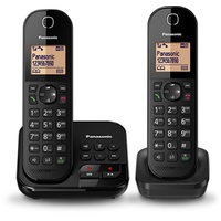 Panasonic KX-TGC422FRW, DECT-Telefon, Kabelloses Mobilteil, Freisprecheinrichtung, 120 Eintragungen, Anrufer-Identifikation, Weiß