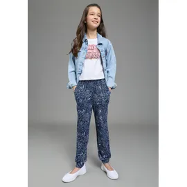 Kidsworld Haremshose Blau 116