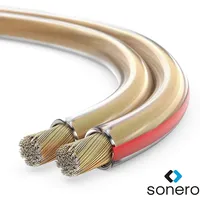 Sonero Lautsprecherkabel 2x1,5mm2, CCA 10,0m, transparent